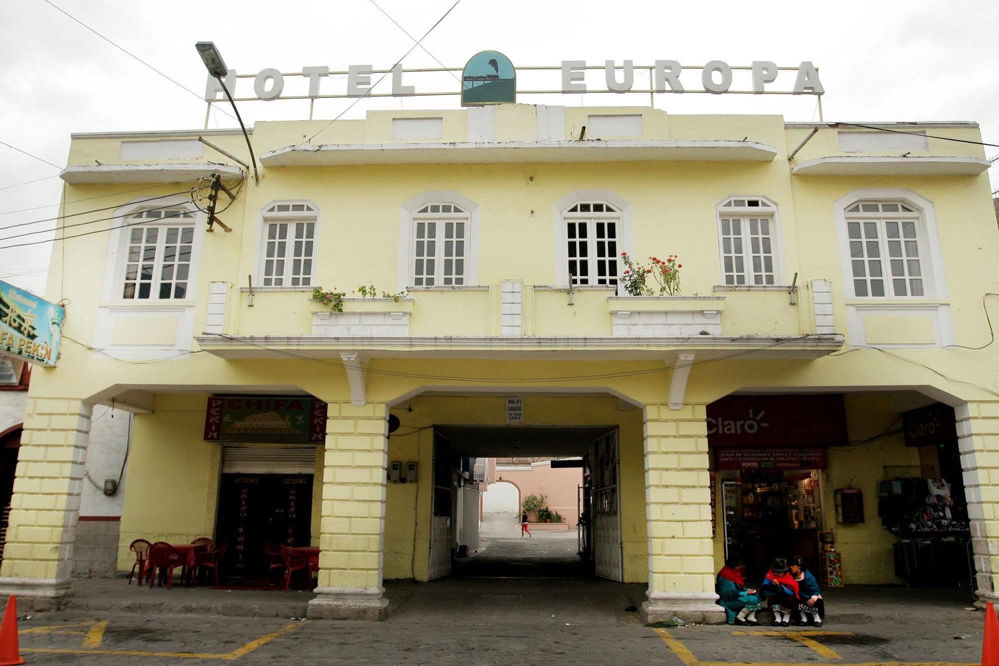 Hotel Europa Alausí エクステリア 写真